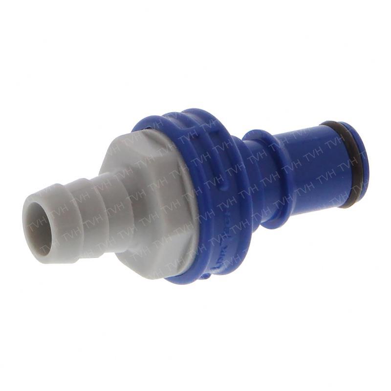 Forklift Battery Watering Male Connector, 10mm (3/8 in) Barb | SY09MBLU2