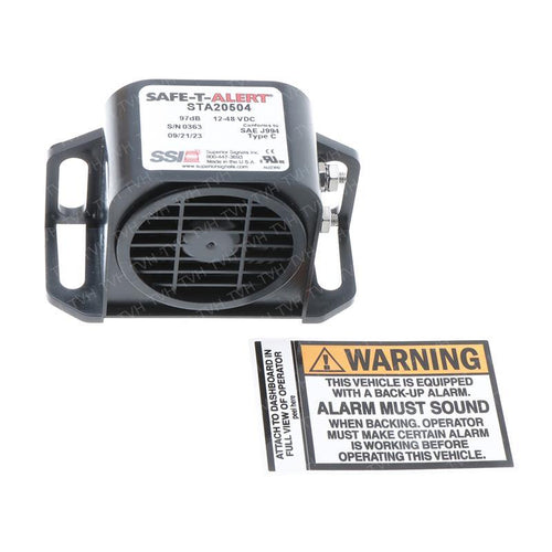 Forklift Back-Up Alarm, 97 dB, 12-48V | STA20504